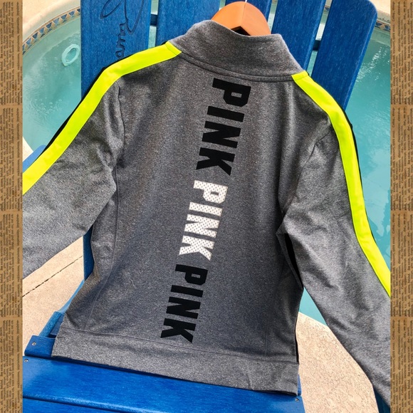 PINK Victoria's Secret Tops - Pink Athletic Jacket